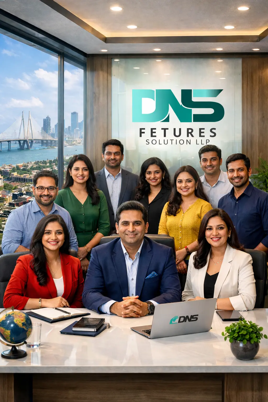 DNS Features Solution LLP — professional HR and staffing team at Mumbai headquarters, bridging talent with opportunity across India